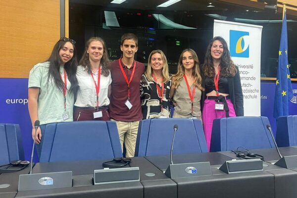 EUNICE students that attended the European Student Assembly 2023